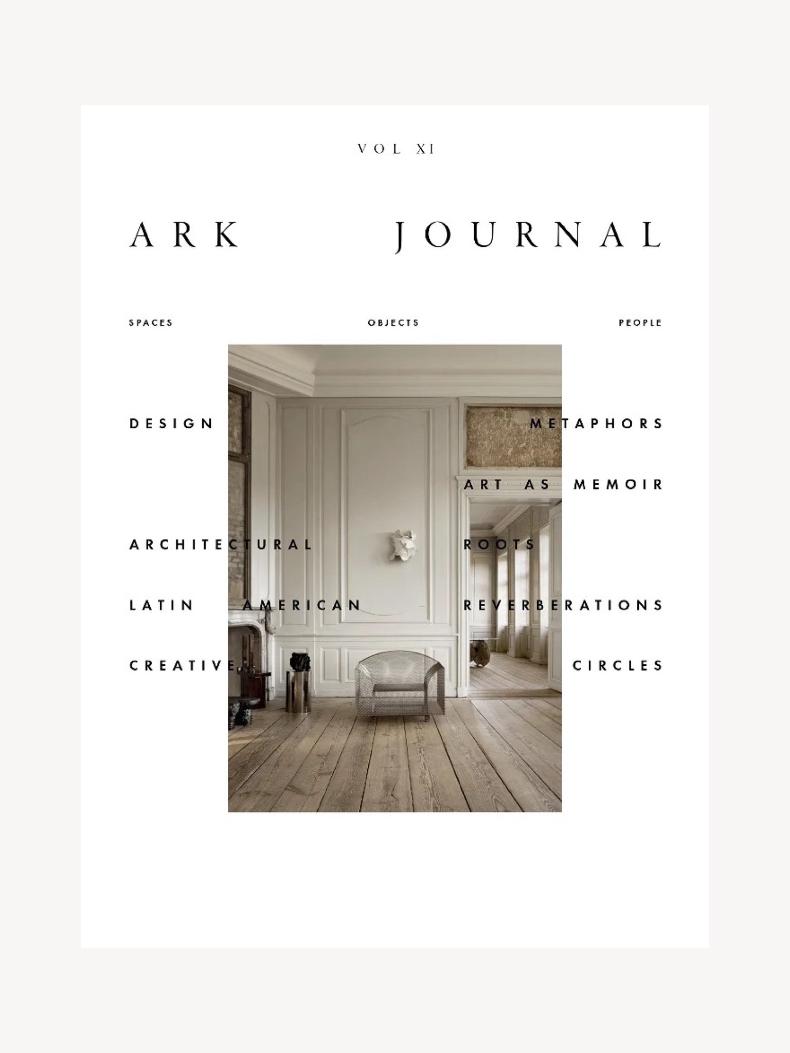 ARK JOURNAL I VOL. XI - Hometerior - Ark Journal - 