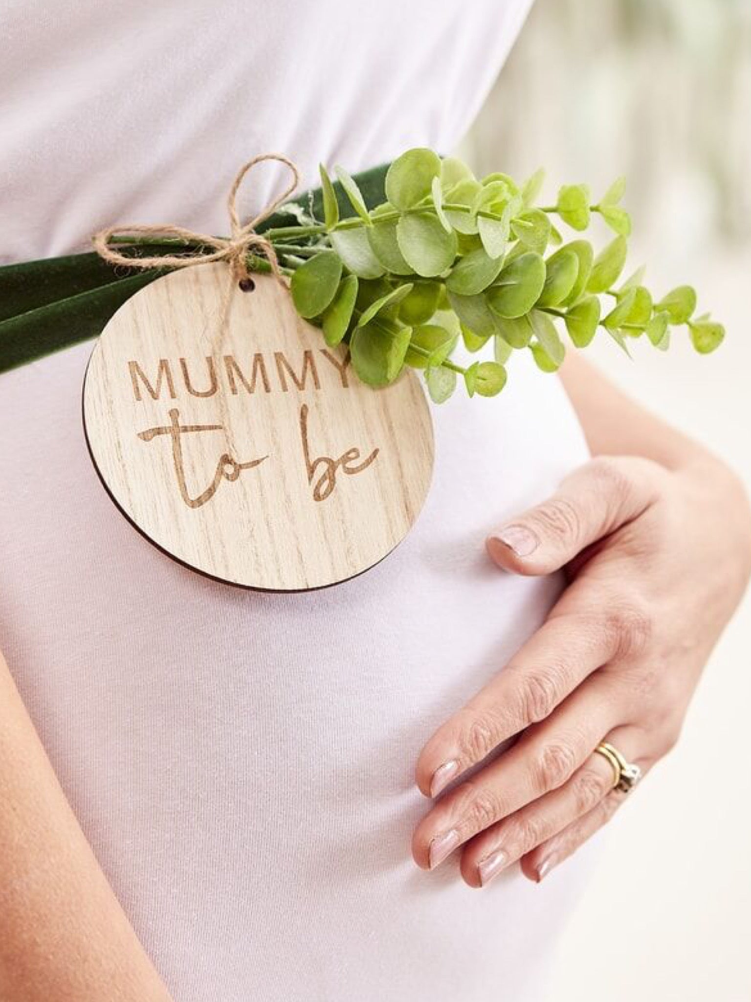 Baby Shower SCHÄRPE | WOODEN - Hometerior - Gingerray - Baby Shower SCHÄRPE | WOODEN - Hometerior