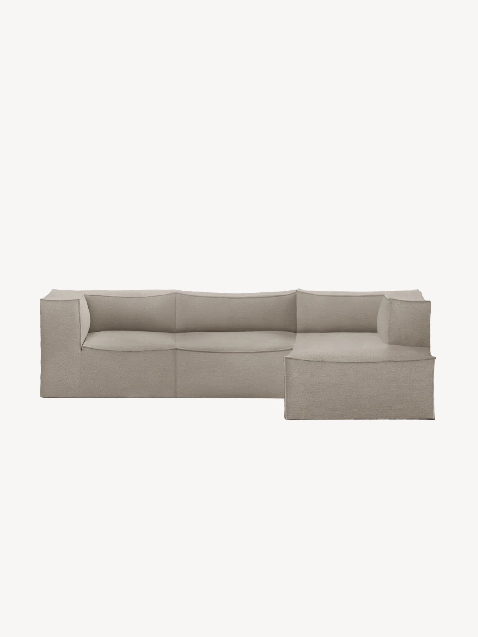 Catena Sofa Large Combi2 Cotton Linen – Natural | ferm LIVING - Hometerior - ferm LIVING - 