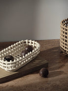 Ceramic Basket - Oval | ferm LIVING - Hometerior - ferm LIVING - 