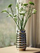 Chrome Vase Ribble | HKliving - Hometerior - HKliving - 