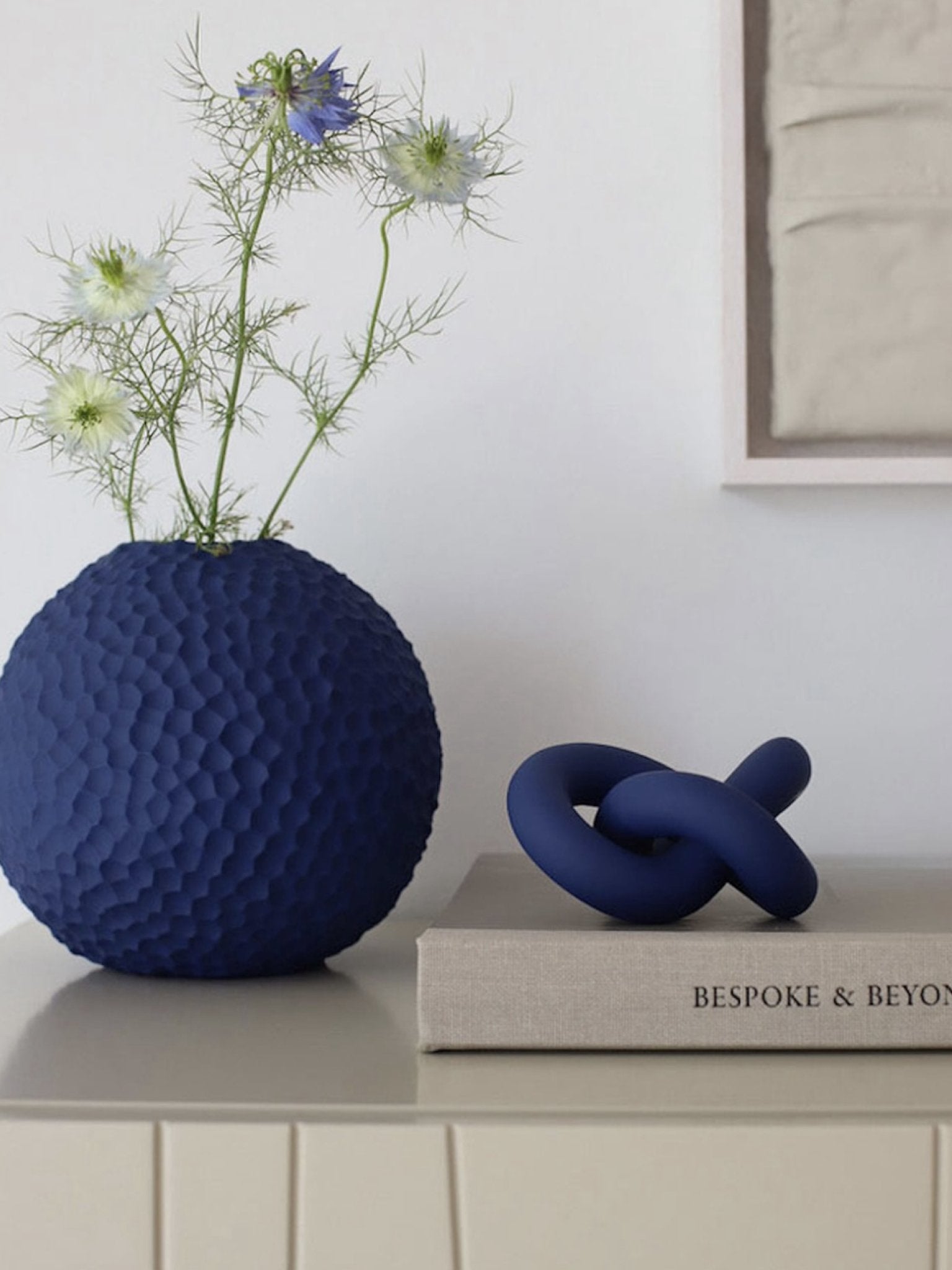 Deko Objekt Knot Kobald blau | Cooee Design - Hometerior - Cooee Design - 