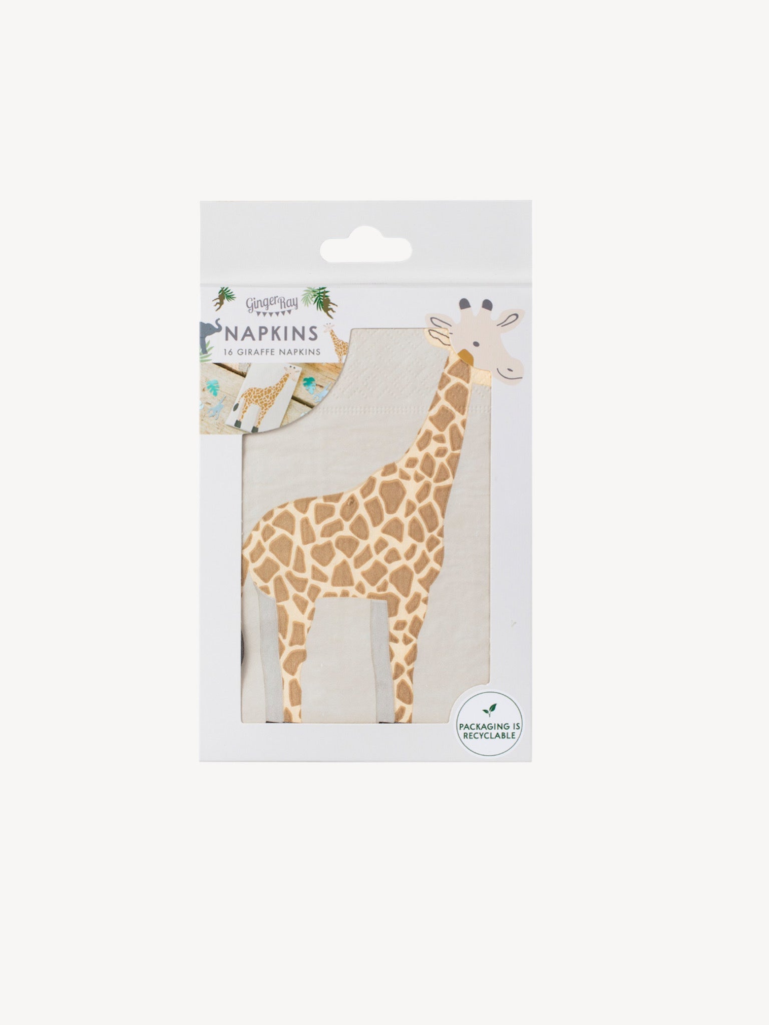 Giraffen Papier Servietten | Ginger Ray - Hometerior - Gingerray - 