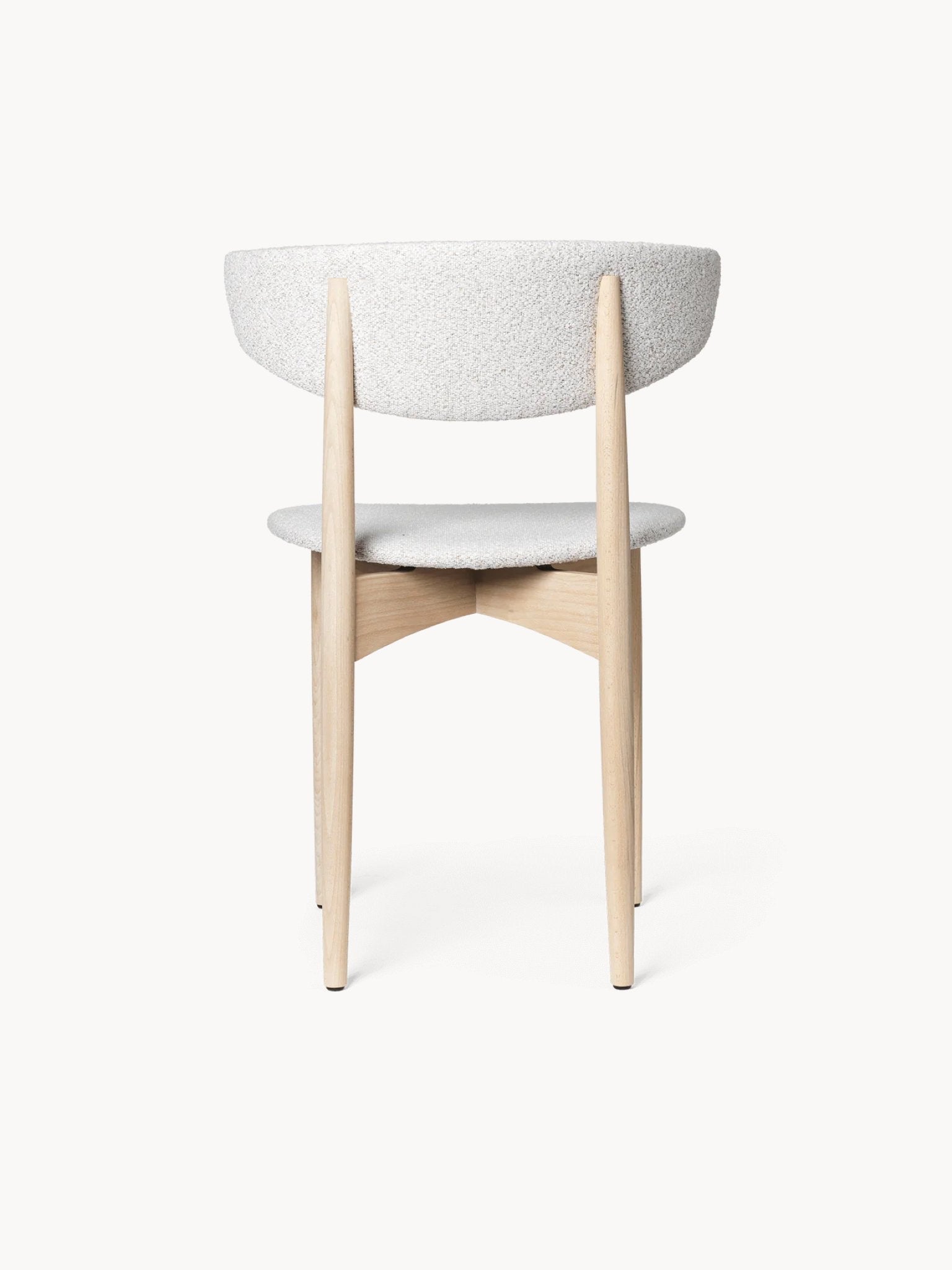 Herman Esszimmerstuhl - Wood gepolstert Soft Bouclé I ferm LIVING - Hometerior - ferm Living - 