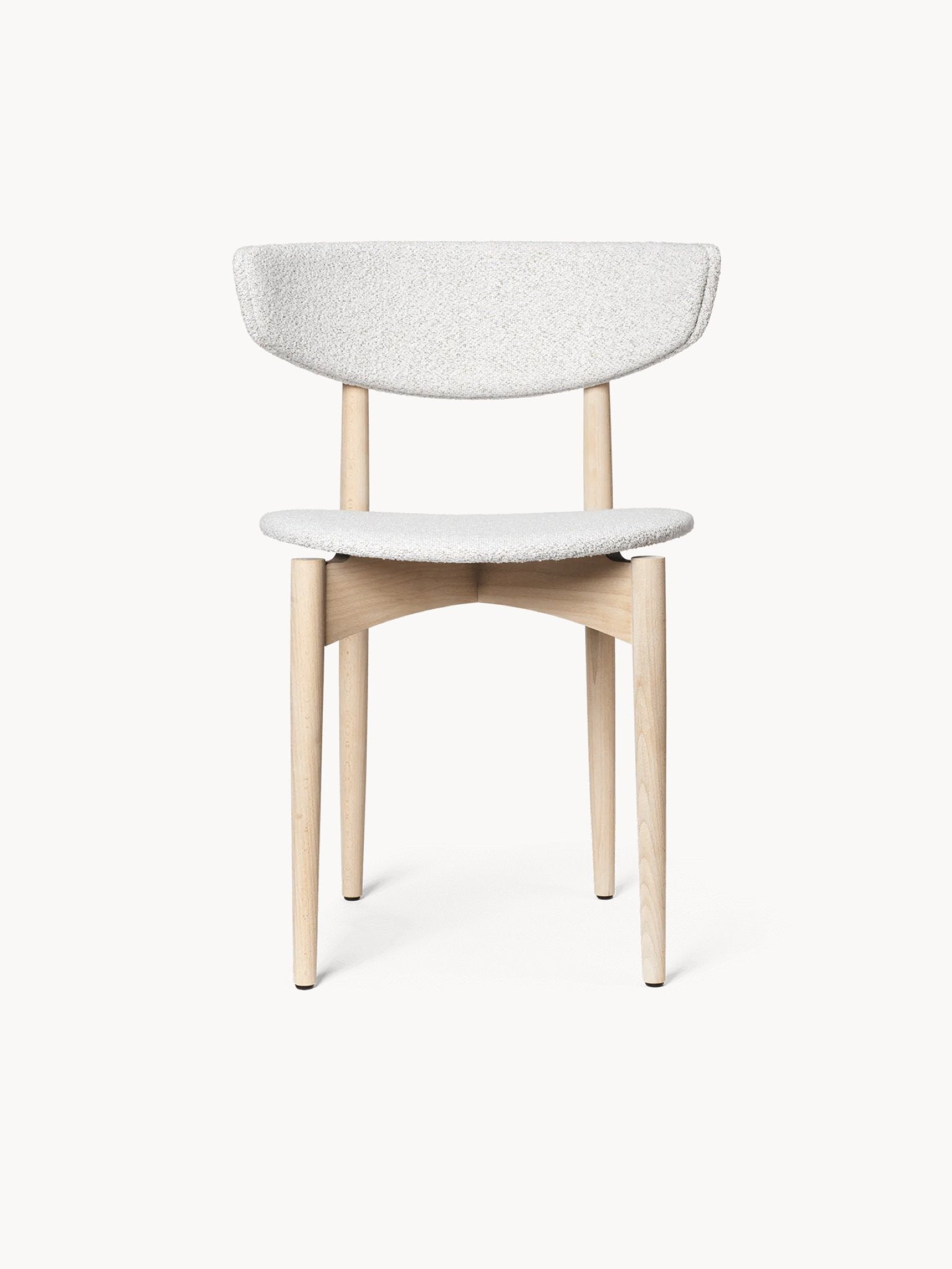 Herman Esszimmerstuhl - Wood gepolstert Soft Bouclé I ferm LIVING - Hometerior - ferm Living - 