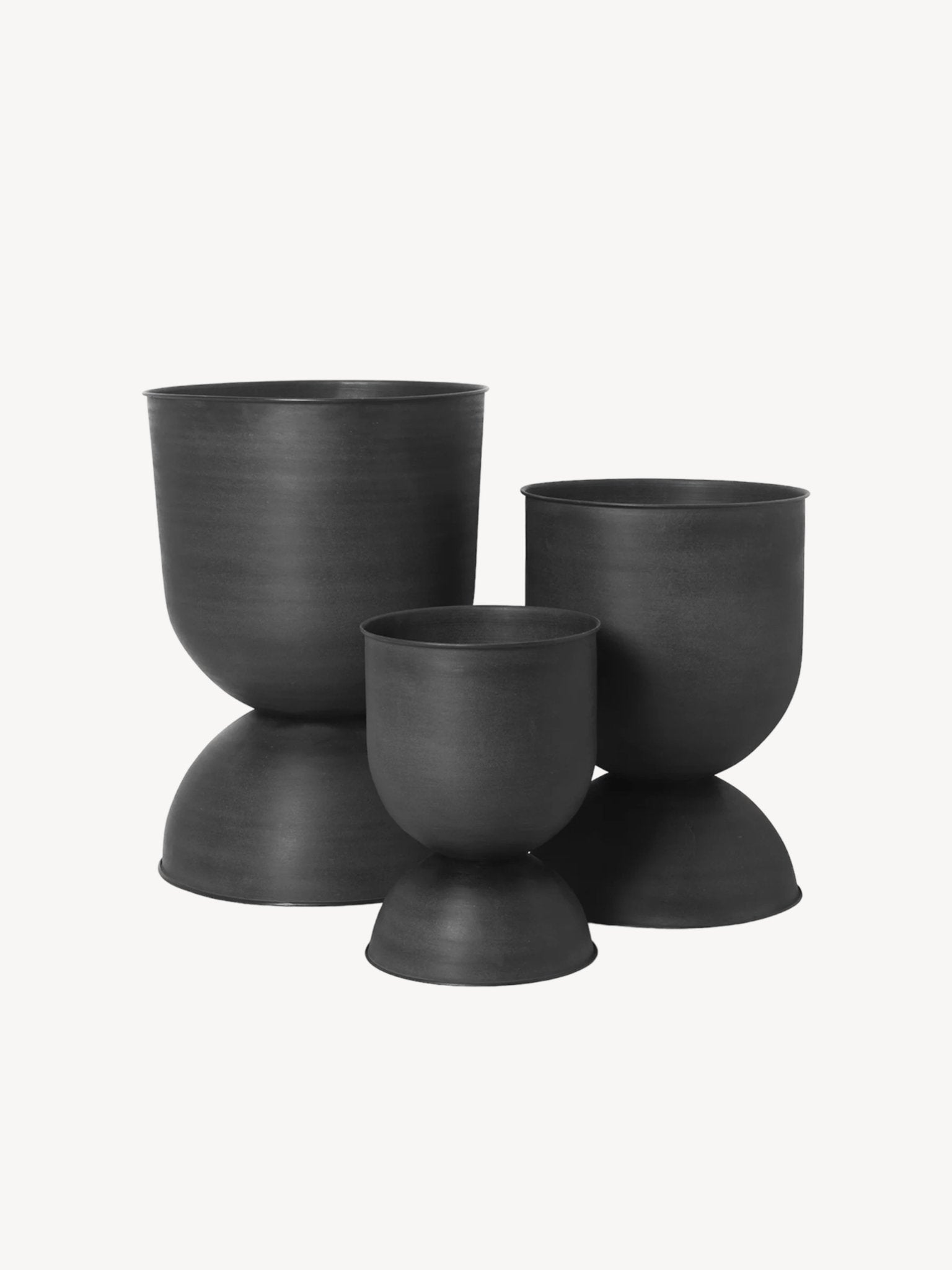 Hourglass Pot - Schwarz | ferm LIVING - Hometerior - ferm LIVING - 