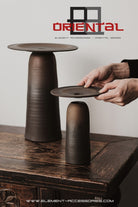 innovative high - end design ceramic vase, East+West, ULF28BB - Hometerior - Element Accessories - 