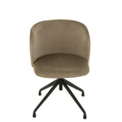 J - Line Chair Turn/Up/Down Velvet Dark Gray - Hometerior - J - Line - J - Line Chair Turn/Up/Down Velvet Dark Gray