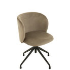 J - Line Chair Turn/Up/Down Velvet Dark Gray - Hometerior - J - Line - J - Line Chair Turn/Up/Down Velvet Dark Gray