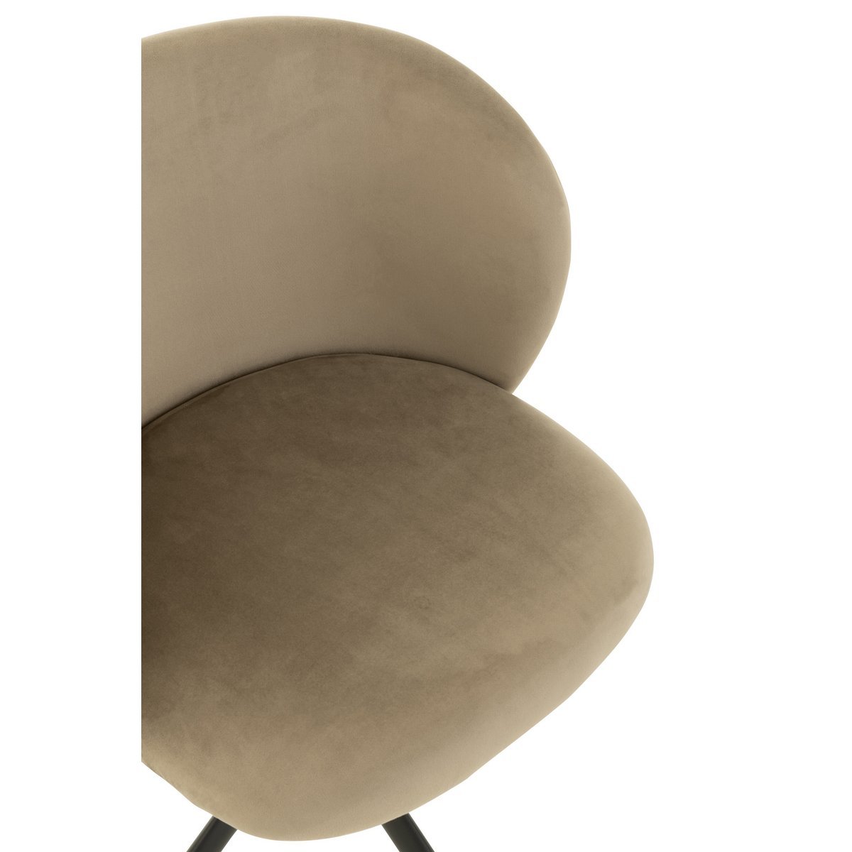 J - Line Chair Turn/Up/Down Velvet Dark Gray - Hometerior - J - Line - J - Line Chair Turn/Up/Down Velvet Dark Gray