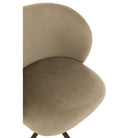 J - Line Chair Turn/Up/Down Velvet Dark Gray - Hometerior - J - Line - J - Line Chair Turn/Up/Down Velvet Dark Gray