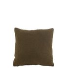 J - Line cushion Teddy - polyester - dark green - Hometerior - J - Line - J - Line cushion Teddy - polyester - dark green