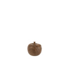 J - Line decoration Apple - ceramic - brown - small - Hometerior - J - Line - J - Line decoration Apple - ceramic - brown - small