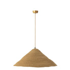 J - Line hanging Lamp Hat Moonj - grass - natural - large - Hometerior - J - Line - J - Line hanging Lamp Hat Moonj - grass - natural - large