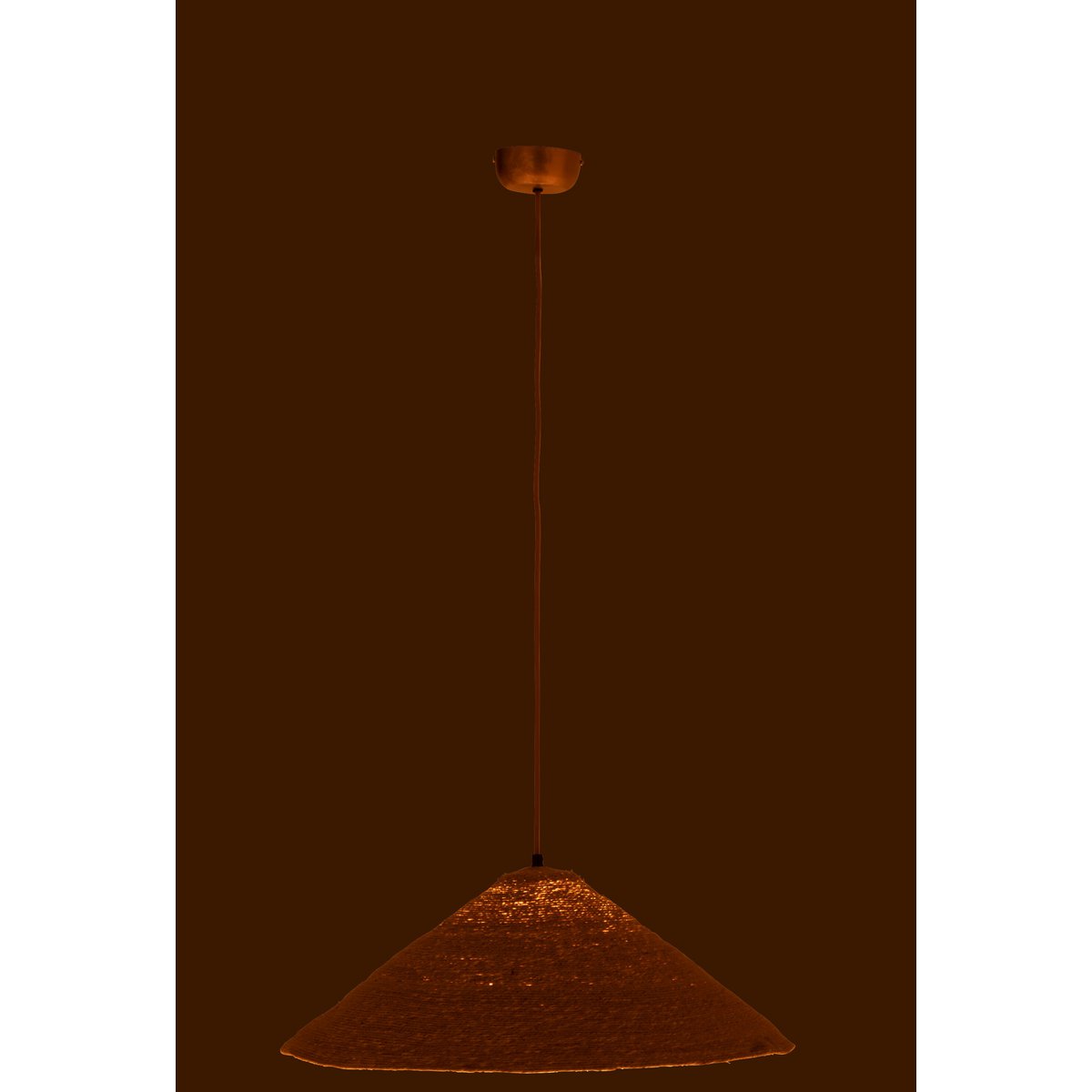 J - Line hanging Lamp Hat Moonj - jute - natural - small - Hometerior - J - Line - J - Line hanging Lamp Hat Moonj - jute - natural - small