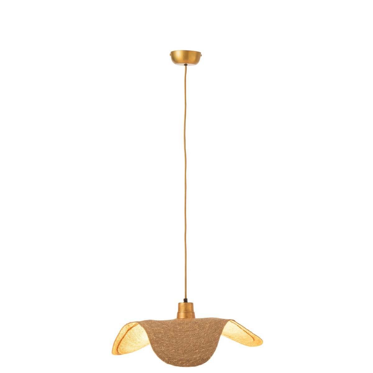 J - Line hanging Lamp Moonj - jute - natural - small - Hometerior - J - Line - J - Line hanging Lamp Moonj - jute - natural - small