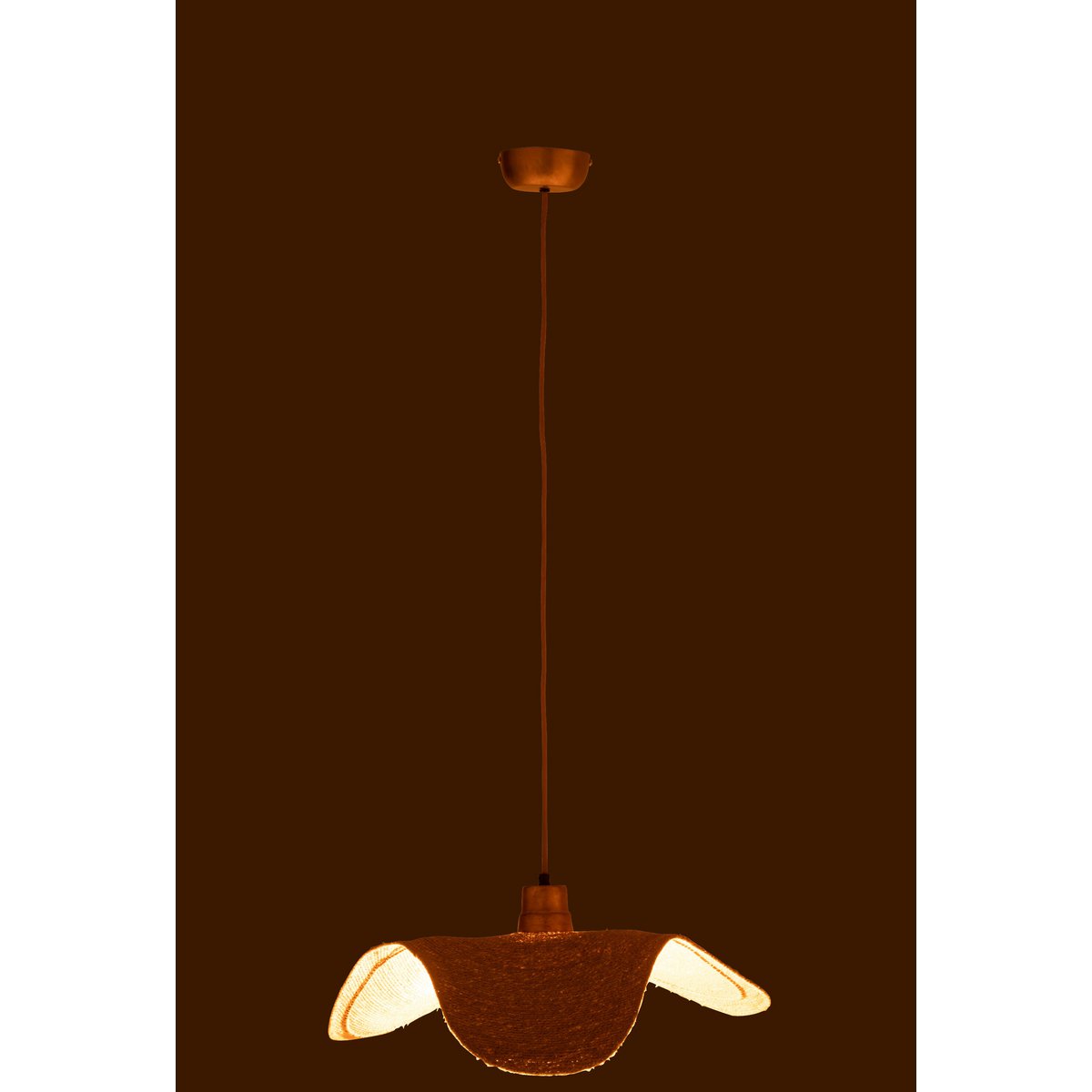 J - Line hanging Lamp Moonj - jute - natural - small - Hometerior - J - Line - J - Line hanging Lamp Moonj - jute - natural - small