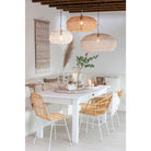 J - Line lampshades - rattan - natural - 3 pieces - Hometerior - J - Line - J - Line lampshades - rattan - natural - 3 pieces