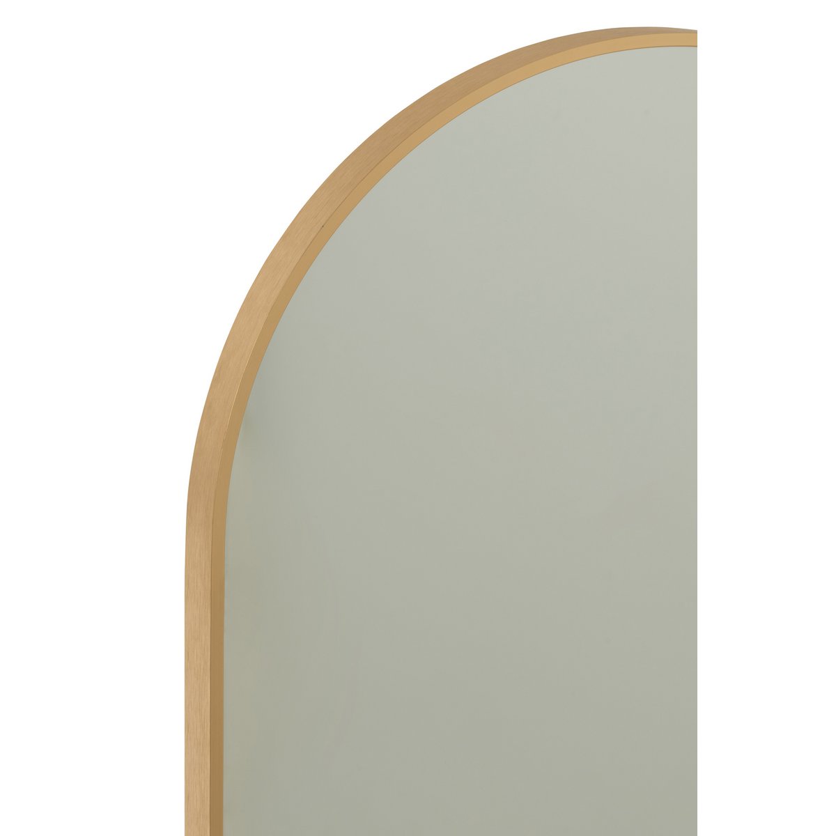 J - Line Mirror Oval Grale Glass/Metal Gold - Wall Mirror 50.00 x 100.00 cm - Hometerior - J - Line - J - Line Mirror Oval Grale Glass/Metal Gold - Wall Mirror 50.00 x 100.00 cm