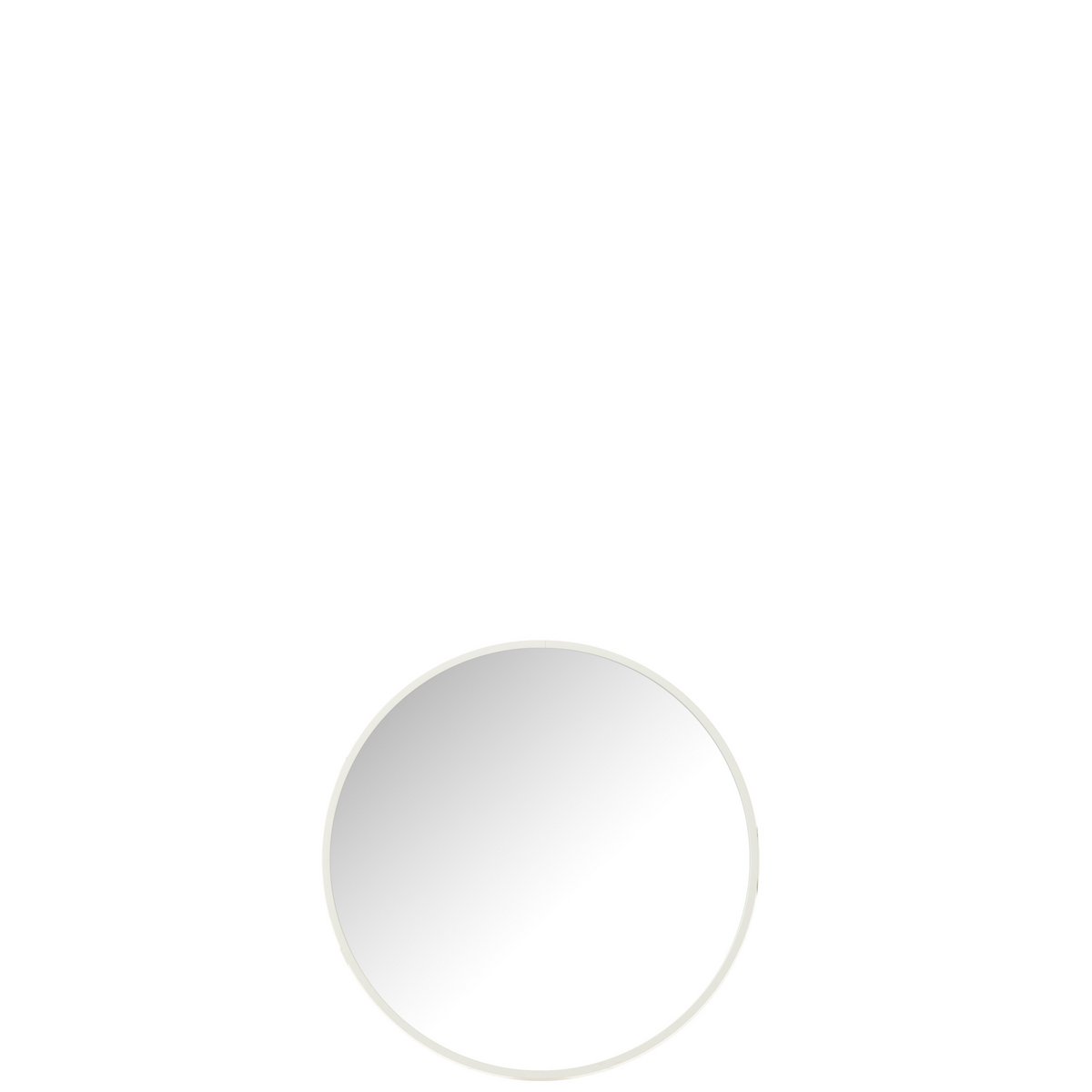 J - line mirror Round - glass/metal - white - small - Hometerior - J - Line - J - line mirror Round - glass/metal - white - small