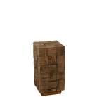 J - Line plinth - wood - natural - small - Hometerior - J - Line - J - Line plinth - wood - natural - small