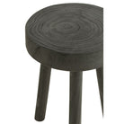 J - Line Set Of 2 Stools Paulownia Wood Black - Hometerior - J - Line by Jolipa - 