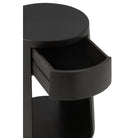 J - Line Side table Drawn Mango Wood/MDF Black - Hometerior - J - Line - J - Line Side table Drawn Mango Wood/MDF Black