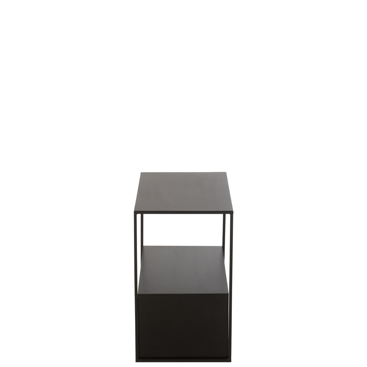 J - Line Side Table Rectangle Metal/MDF Black - Hometerior - J - Line - J - Line Side Table Rectangle Metal/MDF Black