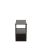 J - Line Side Table Rectangle Metal/MDF Black - Hometerior - J - Line - J - Line Side Table Rectangle Metal/MDF Black