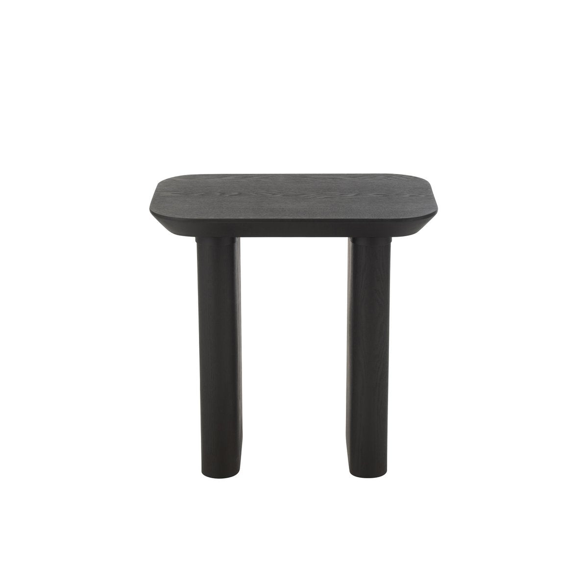 J - Line Side Table Thin Veneer/Spruce Wood Black - Hometerior - J - Line - J - Line Side Table Thin Veneer/Spruce Wood Black