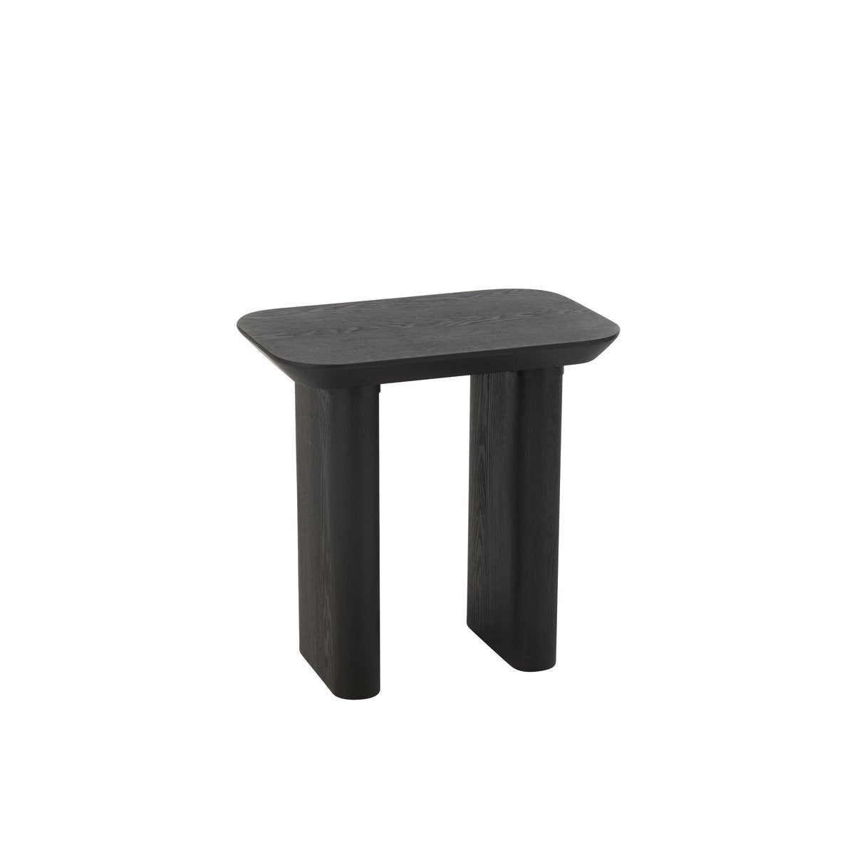 J - Line Side Table Thin Veneer/Spruce Wood Black - Hometerior - J - Line - J - Line Side Table Thin Veneer/Spruce Wood Black