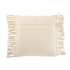 J - Line Square cushion – cotton – 70x50 cm – beige - Hometerior - J - Line - J - Line Square cushion – cotton – 70x50 cm – beige