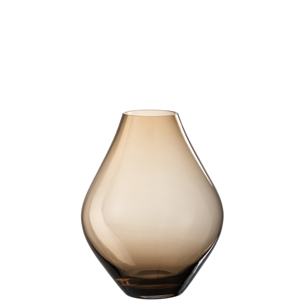 J - Line Vase Abby Glass Amber Large - 28 cm high - Hometerior - J - Line by Jolipa - 