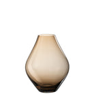 J - Line Vase Abby Glass Amber Large - 28 cm high - Hometerior - J - Line by Jolipa - 