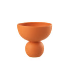 J - Line vase Bowl - porcelain - Terracotta - Ø 20.00 cm - Hometerior - J - Line - J - Line vase Bowl - porcelain - Terracotta - Ø 20.00 cm