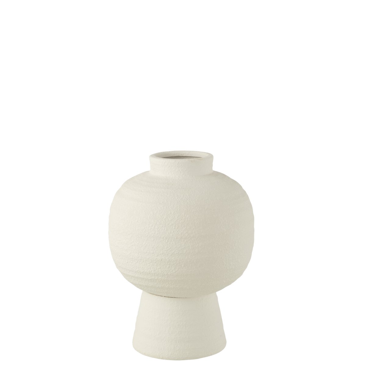 J - Line vase Lantern Clay - flower vase - white - small - 33 cm - Hometerior - J - Line - J - Line vase Lantern Clay - flower vase - white - small - 33 cm