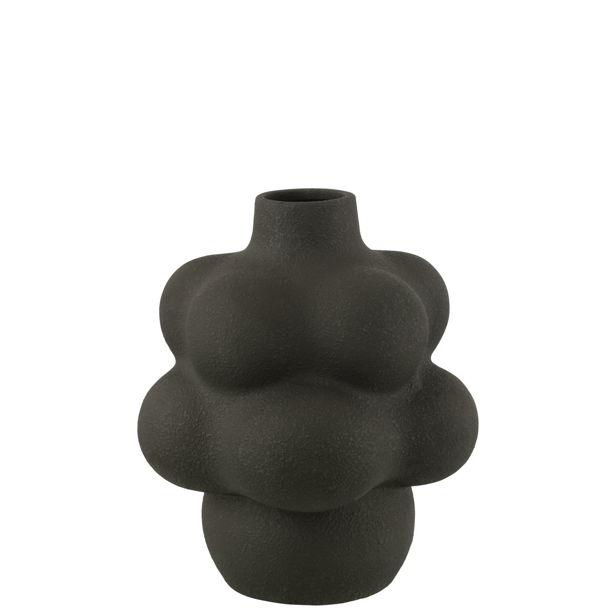 J - Line vase Lio Klei - ceramic - black - large - Hometerior - J - Line - J - Line vase Lio Klei - ceramic - black - large