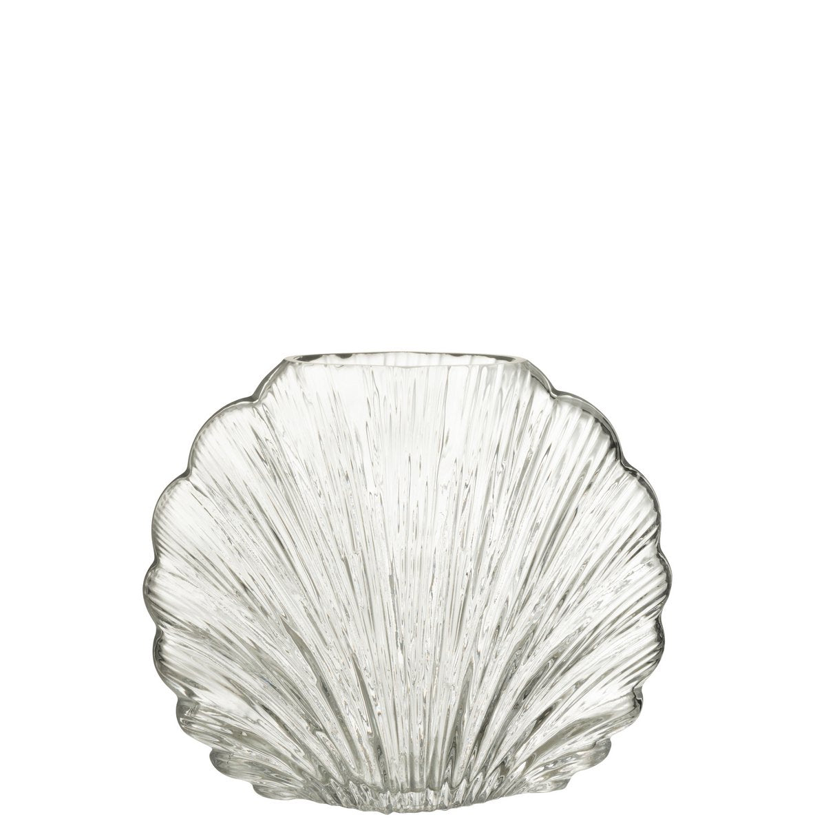 J - Line vase Shell - glass - transparent - large - Hometerior - J - Line - J - Line vase Shell - glass - transparent - large