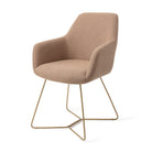 Jesper Home Hiroo Dining room chair Beehive Gold - Hometerior - Jesper Home - Jesper Home Hiroo Dining room chair Beehive Gold