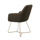 Jesper Home Hiroo Dining room chair Beehive Gold - Hometerior - Jesper Home - Jesper Home Hiroo Dining room chair Beehive Gold