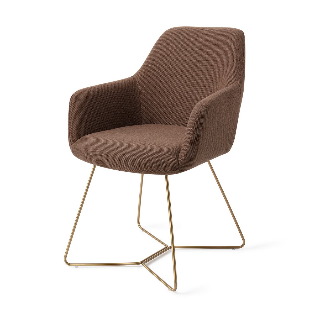 Jesper Home Hiroo Dining room chair Beehive Gold - Hometerior - Jesper Home - Jesper Home Hiroo Dining room chair Beehive Gold