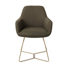 Jesper Home Hiroo Dining room chair Beehive Gold - Hometerior - Jesper Home - Jesper Home Hiroo Dining room chair Beehive Gold