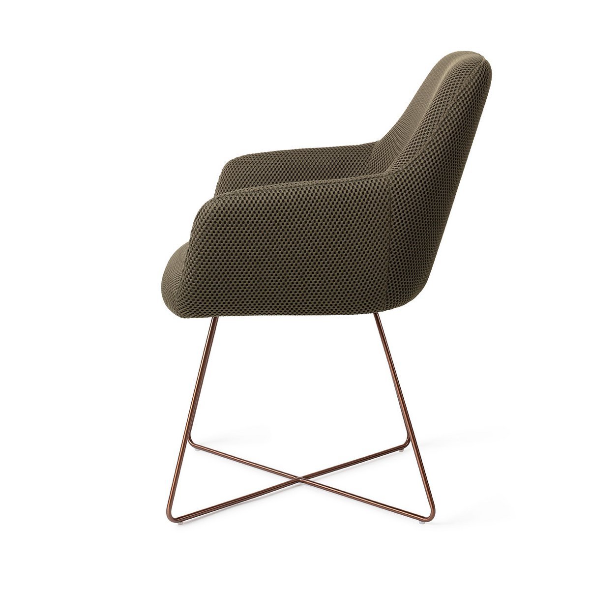 Jesper Home Hiroo Dining room chair Cross Rose - Hometerior - Jesper Home - Jesper Home Hiroo Dining room chair Cross Rose