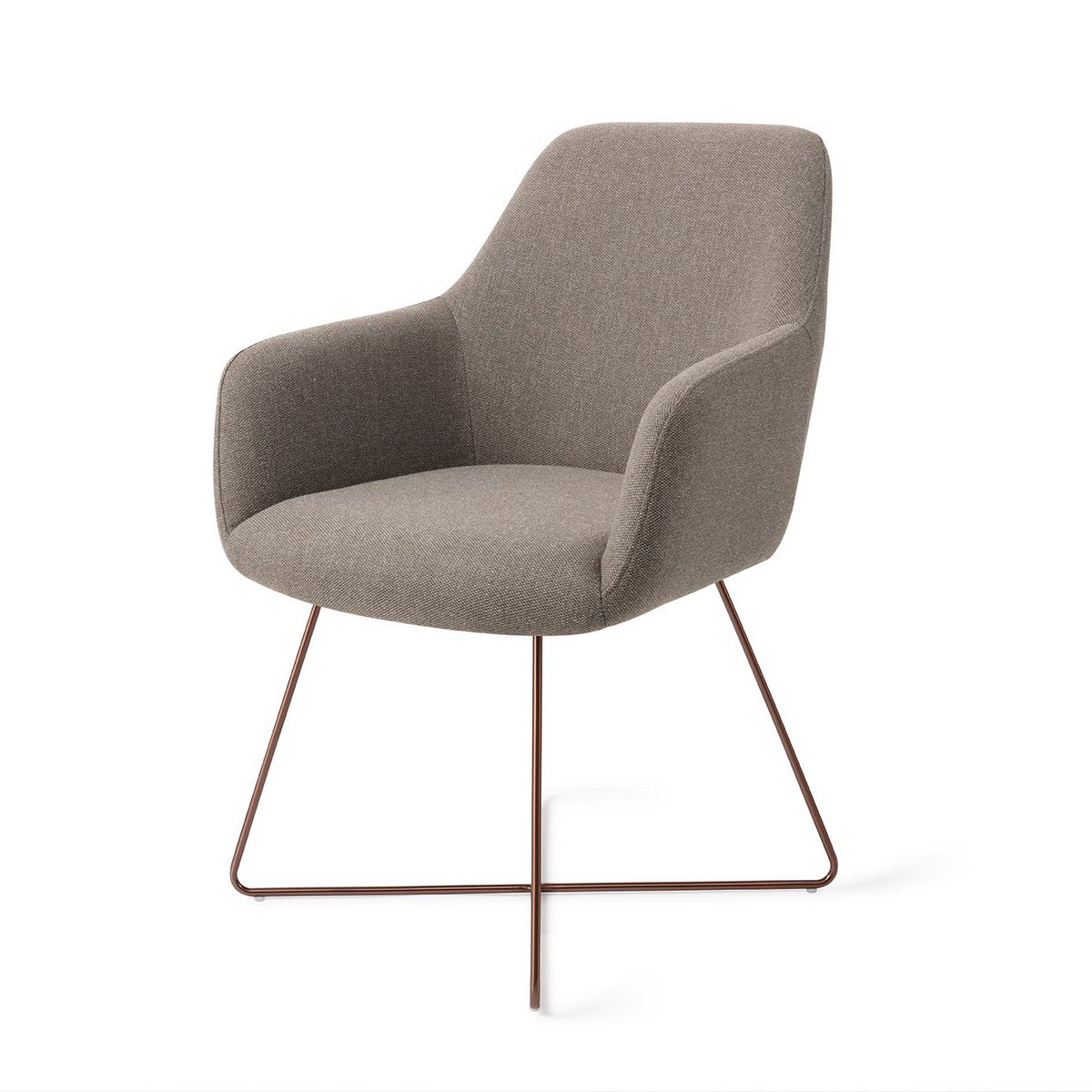 Jesper Home Hiroo Dining room chair Cross Rose - Hometerior - Jesper Home - Jesper Home Hiroo Dining room chair Cross Rose