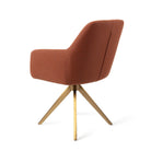 Jesper Home Hiroo Dining room chair Turn Gold - Hometerior - Jesper Home - Jesper Home Hiroo Dining room chair Turn Gold