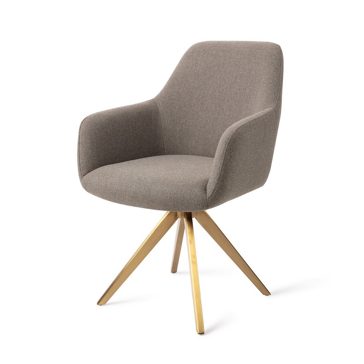 Jesper Home Hiroo Dining room chair Turn Gold - Hometerior - Jesper Home - Jesper Home Hiroo Dining room chair Turn Gold