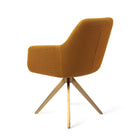 Jesper Home Hiroo Dining room chair Turn Gold - Hometerior - Jesper Home - Jesper Home Hiroo Dining room chair Turn Gold