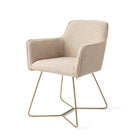 Jesper Home Hofu Dining room chair Beehive Gold - Hometerior - Jesper Home - Jesper Home Hofu Dining room chair Beehive Gold