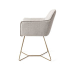 Jesper Home Hofu Dining room chair Beehive Gold - Hometerior - Jesper Home - Jesper Home Hofu Dining room chair Beehive Gold