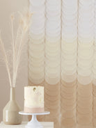 Neutral Ombre Tissue Paper Disc Party Hintergrund| Ginger Ray - Hometerior - Gingerray - 